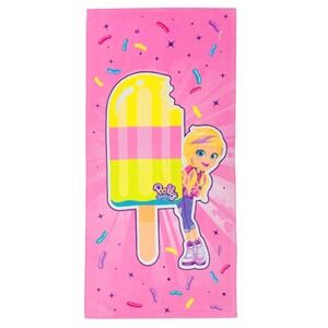 Polly Pocket Pink Beach Towel 28" x 58" NEW